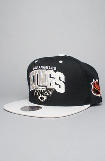Mitchell & Ness The NHL Arch Snapback Hat in Black Silver  Karmaloop