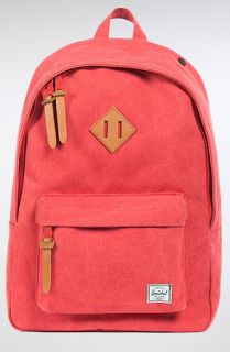 HERSCHEL SUPPLY The Woodlands Backpack in Washed Red Canvas