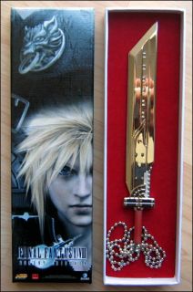 Final Fantasy VII Advent Children Cloud Buster Sword Blade Necklace