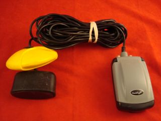  hawkeye ff3300p portable fish finder this powers on and seems to work