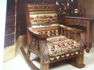  Log Home Furniture Rocker by Marshfield Furniture