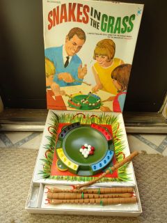 Kohner Family Board Game Snakes In The Grass 1969 Old Vintage Rare USA