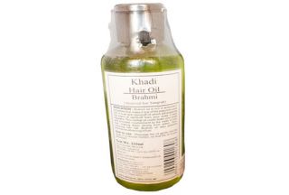 Khadi Brahmi Hair Oil for Anti Dandruff Scalp Massage and Prevent Hair