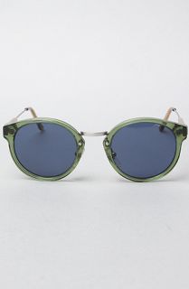 Super Sunglasses The Panama Sunglasses in Dark Green