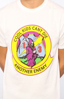 Another Enemy The Cool Kids Cant Die T Shirt in White