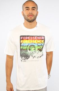 LRG The Foressence Tee in White Concrete