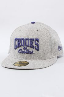 Crooks and Castles The Core Logo Fitted in Heather