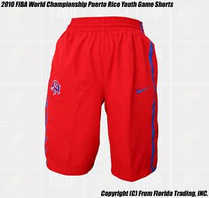2010 FIBA World Championship Team Puerto Rico NIKE Youth Basketball