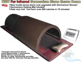 description new germanium stone far infrared fir sauna dome healing