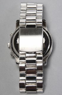 Accessories Boutique The Large Face Basic Watch in Silver  Karmaloop