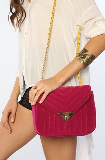  the suedette quilted purse in fuschia sale $ 20 95 $ 50 00 58 %