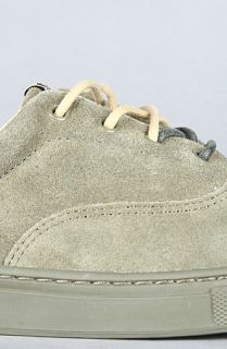 Alife The Public Naval Suede Sneakers in Army Green
