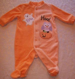 First Moments Baby Halloween Outfit Ghost Owl 0 3M Boo