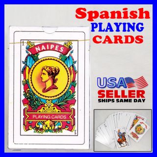  Playing Cards 50 Baraja Espanola Briscas Naipes Tarot Deck