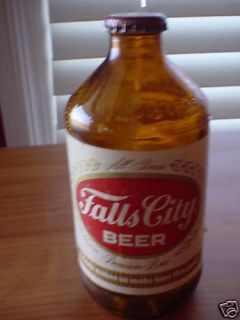  Vintage Falls City Beer Bottle