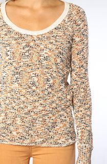  free people boston jersey sweater in ivory combo sale $ 32 95 $ 78 00