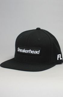 Fully Laced The Fully Laced Sneakerhead Black Patch Snapback HatBlack
