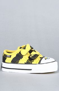 Vans Footwear The Toddler Big School Sneaker in Yellow and Black