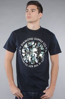 Diamond Supply Co. The Simplicity Tee in Blue