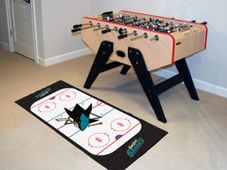  NHL 29 x 72 Hockey Rink Runner Area Rug Floor Mat by Fan Mats