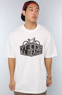 Society Original Products The Bike Shield Tee in White