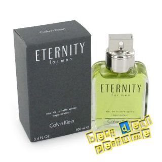 Eternity for Men  Calvin Klein  3 4 EDT New in Box