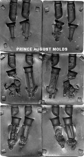 Prince August Fantasy Chess Sets Moulds Molds No 721