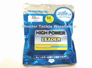 Shimano High Power Leader Fluorocarbon 60LB/55yds Fishing Line