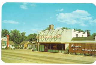 Fayetteville Tennessee Terrace Motel Restaurant PC