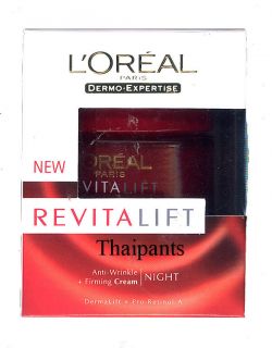  Loreal Revitalift Anti Wrinkle Firming Cream Night 071249104590