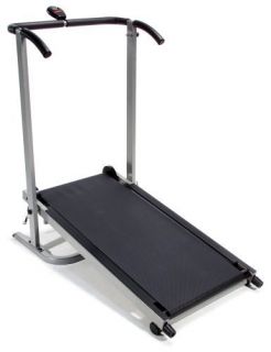 Stamina Pro Fitness Folding Manual Treadmill Trainer Run Exercise Home