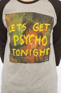Insight The Psycho Raglan in Pale Gray Marle