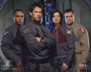 Stargate Atlantis Joe Flanigan Cast Autograph 3 Sale