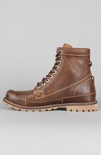 Timberland The Earthkeepers Rugged Original 6 Boots in Red Brown