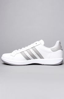 adidas The Grand Prix Sneaker in White Aluminum