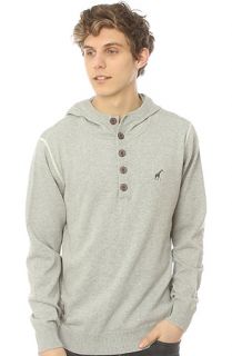 LRG Core Collection The Core Collection Hooded Sweater in Ash Heather