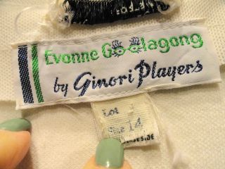  Tennis Dress Saks Fifth Ave Evonne Goolagong by Ginori Players