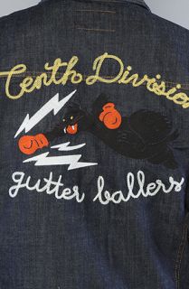 10 Deep The Gutter Ballers Ranch Jacket in Raw Indigo