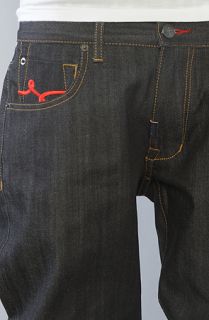 LRG The Kilometer True Straight Jeans in Raw Dark Indigo  Karmaloop