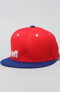 NEFF The Daily Cap in Red Blue Concrete