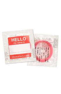 THE WALART The HELLO MY NAME IS Condom Pack