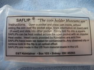50 2x2 saflips 2 pockets safety flips