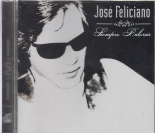 Jose Feliciano CD New Siempre Boleros Album Con 17 Canciones