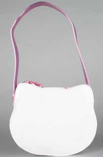 Accessories Boutique The Hello Kitty Sequin Bow Bag in Pink and White