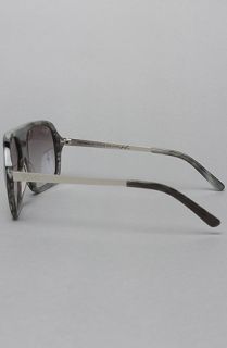 9Five Eyewear The Crowns Sunglasses in Light Gray Wood
