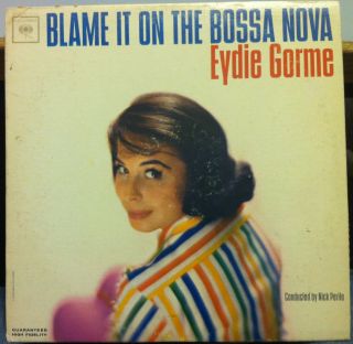 Eydie Gorme Blame It on The Bossa Nova LP VG CL 2012 Mono 1963 Record
