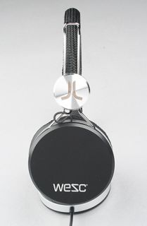 WeSC The Banjo Headphones in Black Concrete