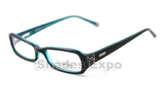New Coach Eyeglass Kitty 2016 Blue Optical 50mm Navy Auth