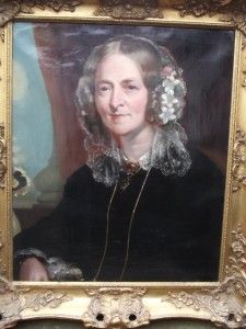 Large 1875 Oil Painting Portrait Florence Nightingale