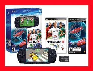 Sony PSP Limited Edition PlayStation Portable FIFA 12 Cars 2 Console